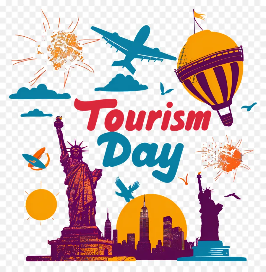 Dia Do Turismo，A Cidade De Nova York PNG