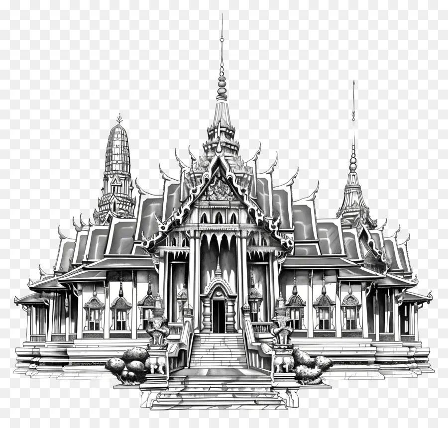 Grand Palace，Arquitetura PNG