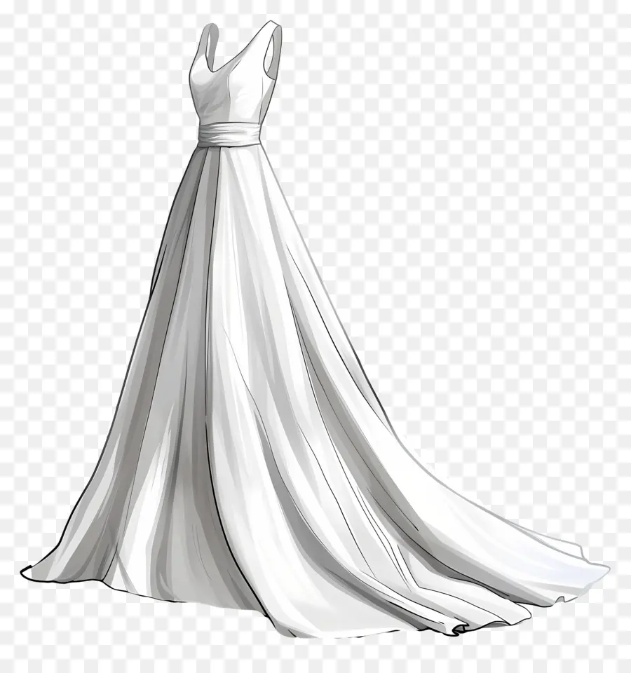 Vestido De Noiva Simples，Vestido De Noiva PNG
