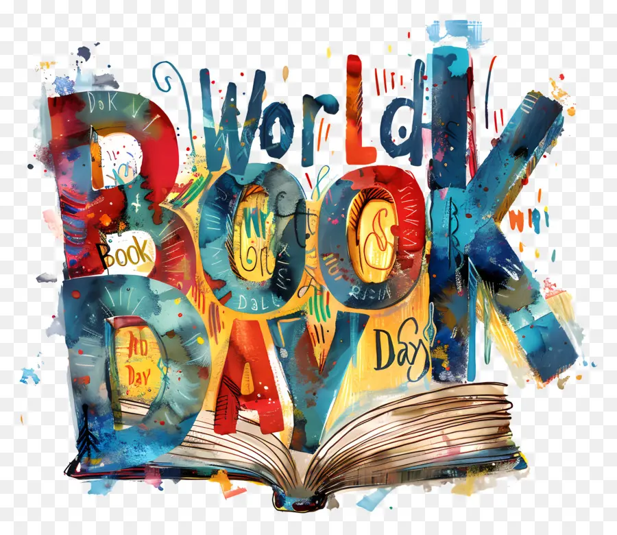 Dia Mundial Do Livro，Capa Do Livro Design PNG