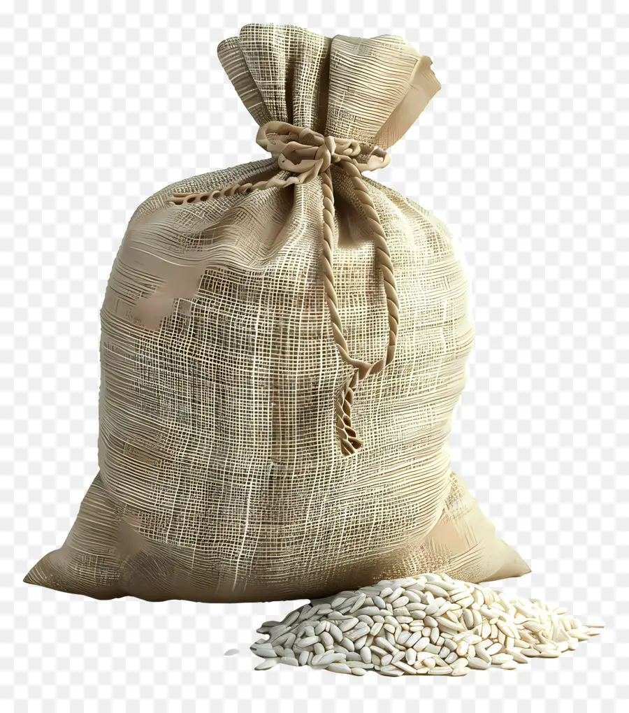 Saco De Arroz，Grãos PNG