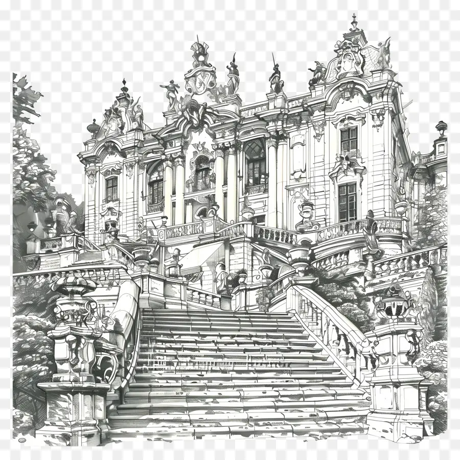 Palácio De Linderhof，Mansão PNG