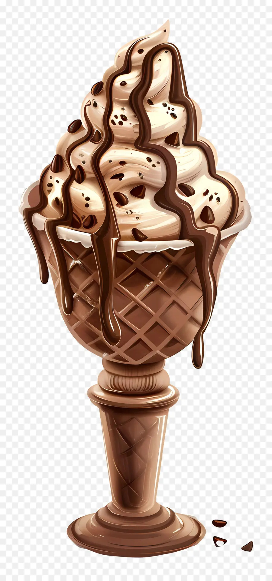 Sorvete De Chocolate，Sorvete PNG