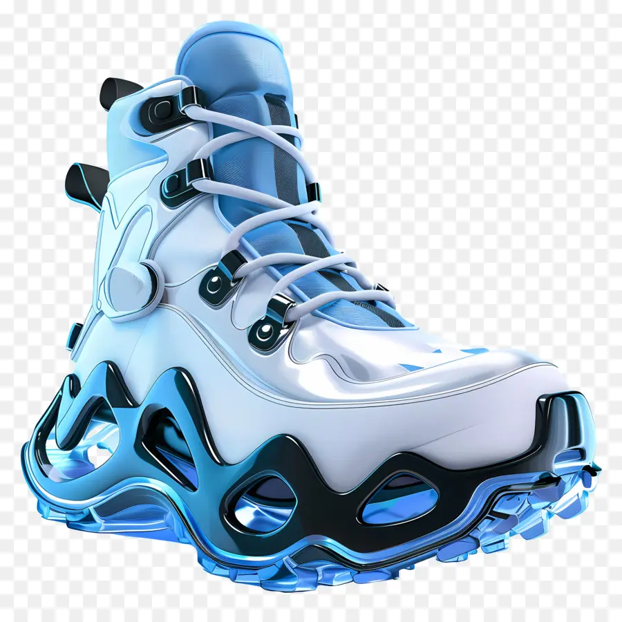 Bota Esportiva，Sapato Futurista PNG