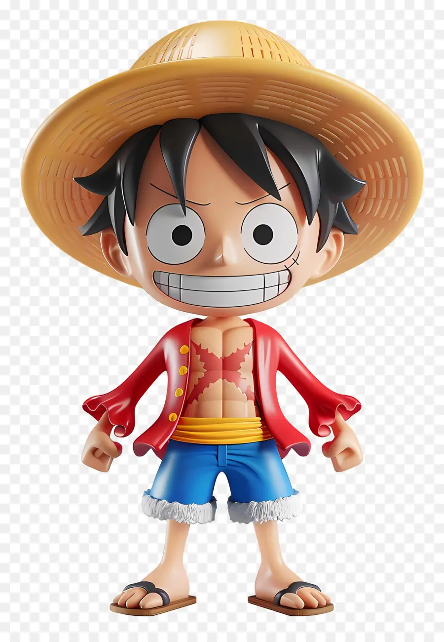 Figura De Ação Luffy，One Piece é Um Anime PNG