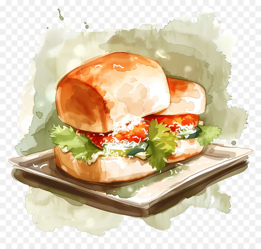 Vada Pav，Sanduíche PNG