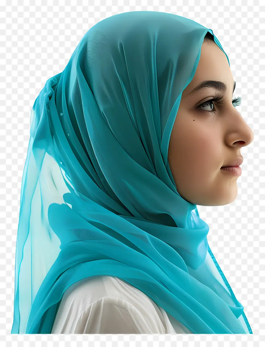 Teal Hijab，Mulher PNG