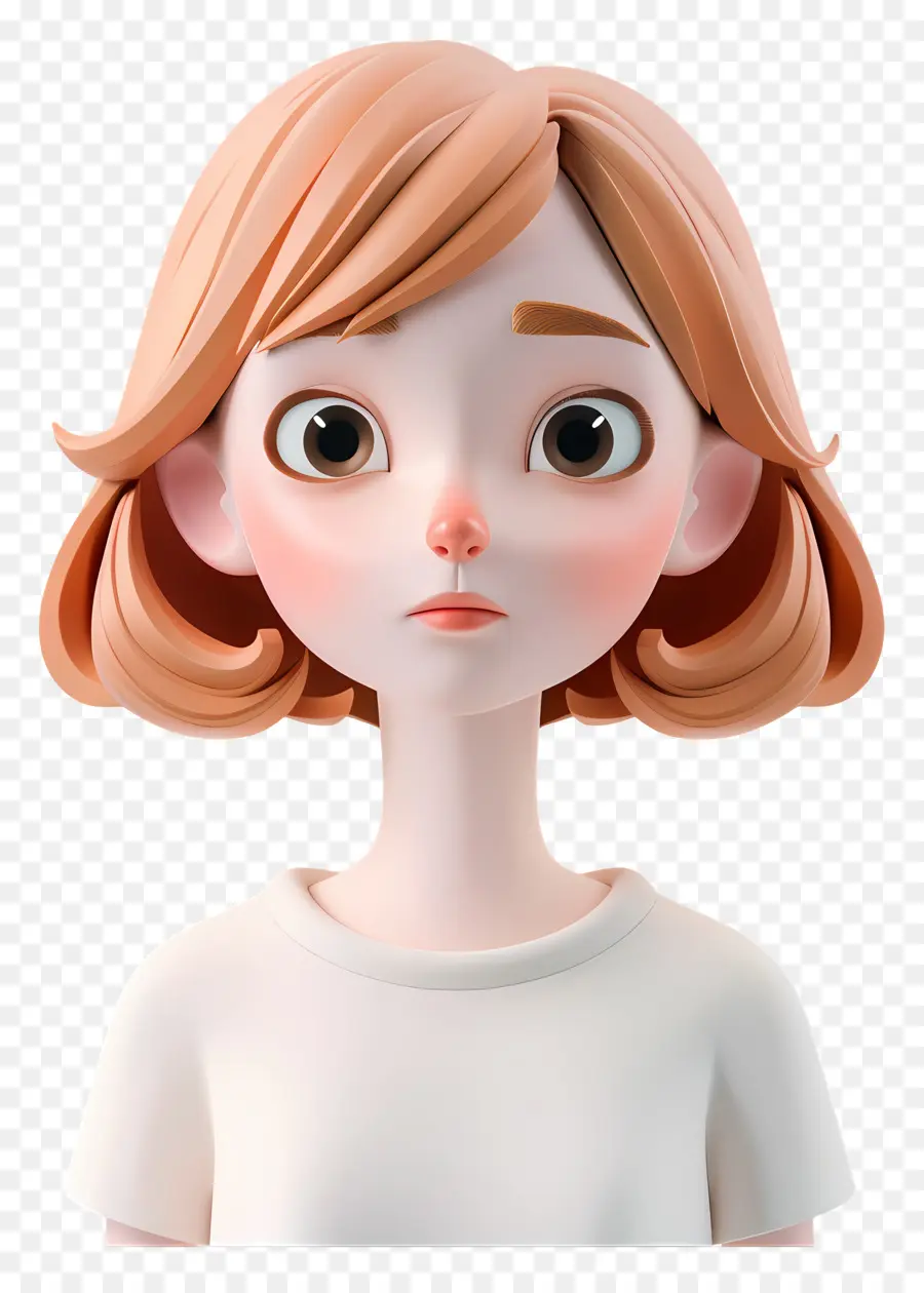 Menina Figura，Personagem De Desenho Animado PNG