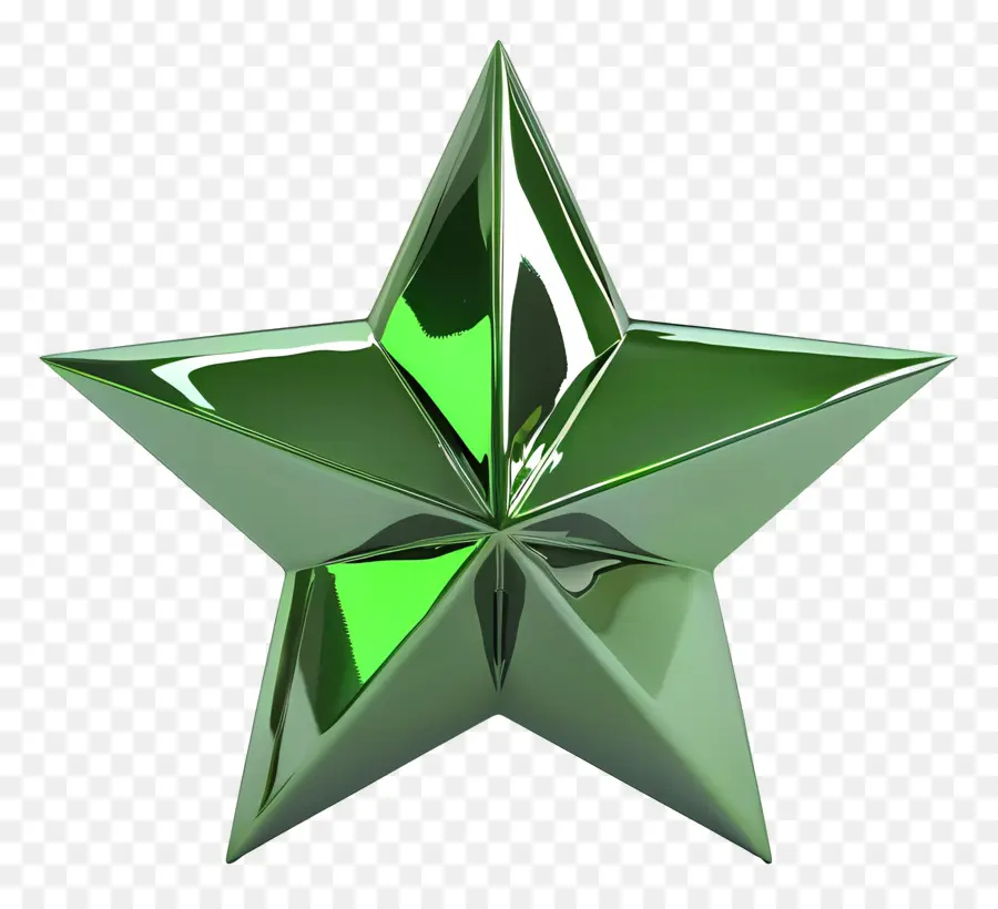 A Estrela Verde，Metalizado PNG