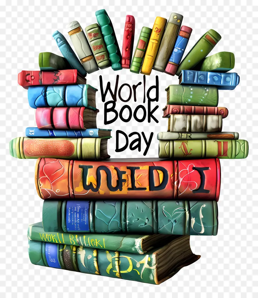 Dia Mundial Do Livro，Livros PNG