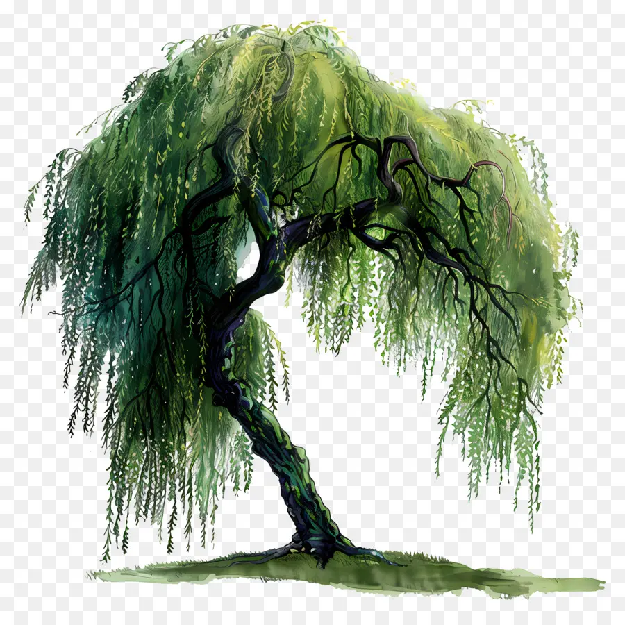 Salgueiro，Weeping Willow Tree PNG