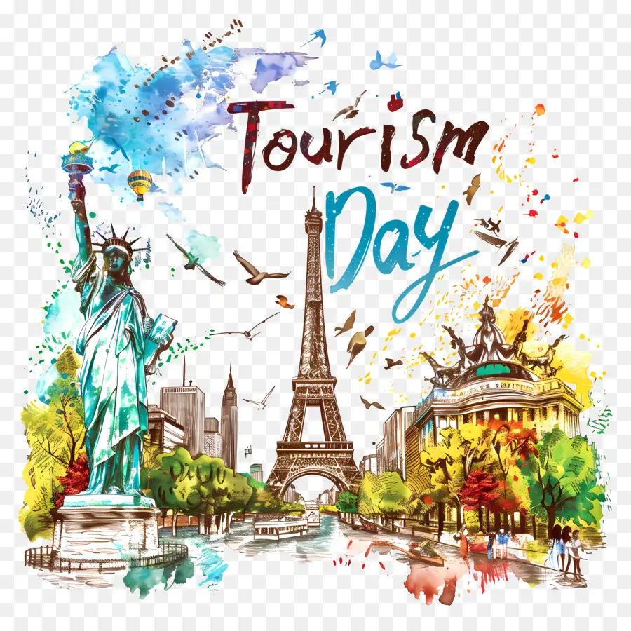 Dia Do Turismo，Torre Eiffel PNG