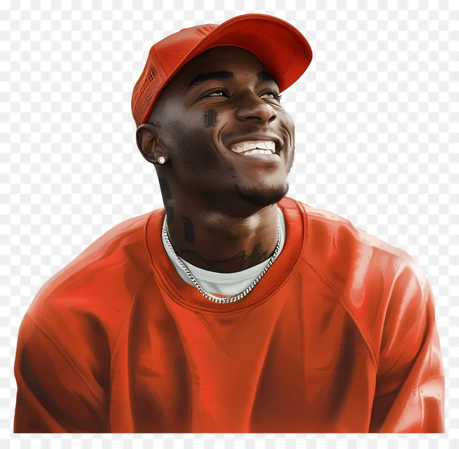 Damar Hamlin，Homem De Vermelho PNG