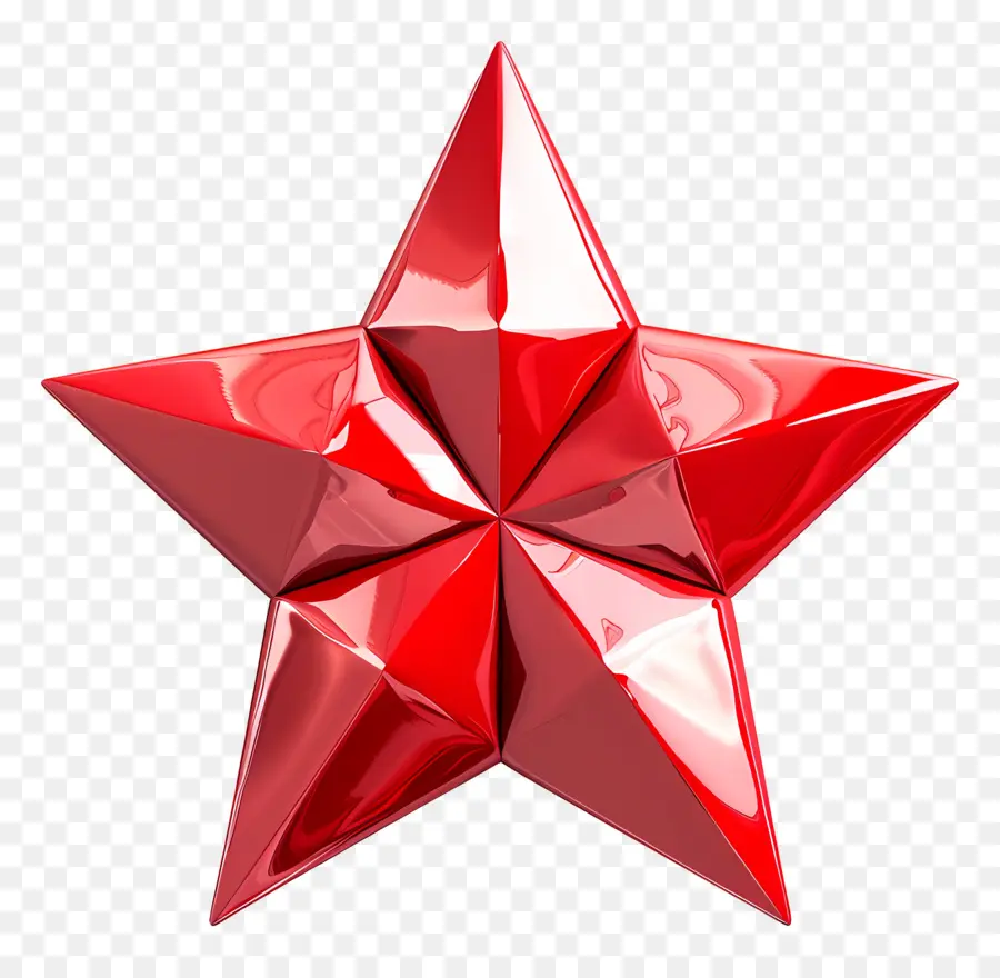 Estrela Vermelha，Objeto Metálico PNG