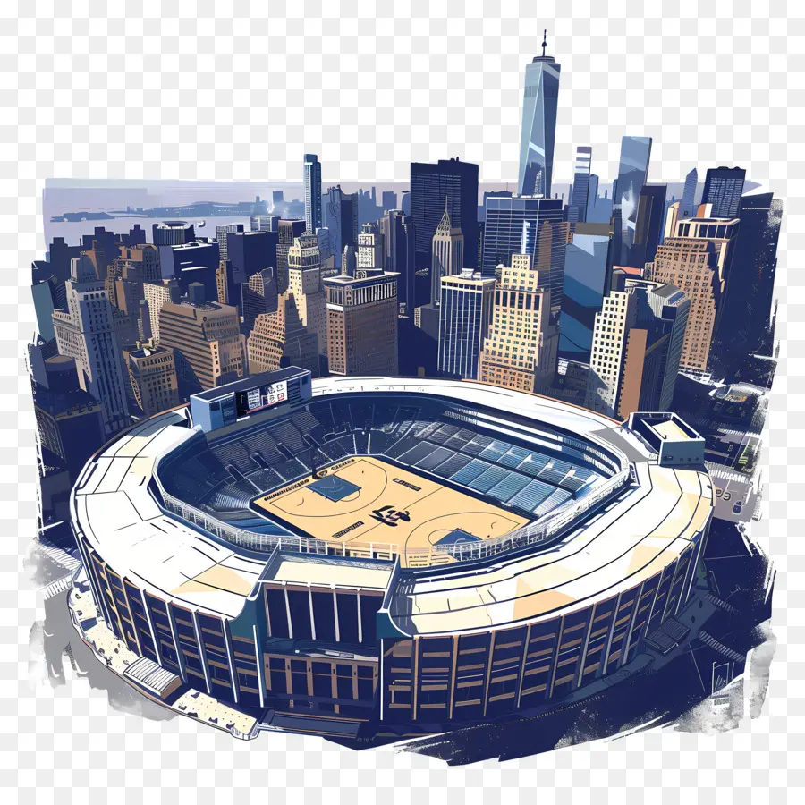 O Madison Square Garden，Basquete PNG