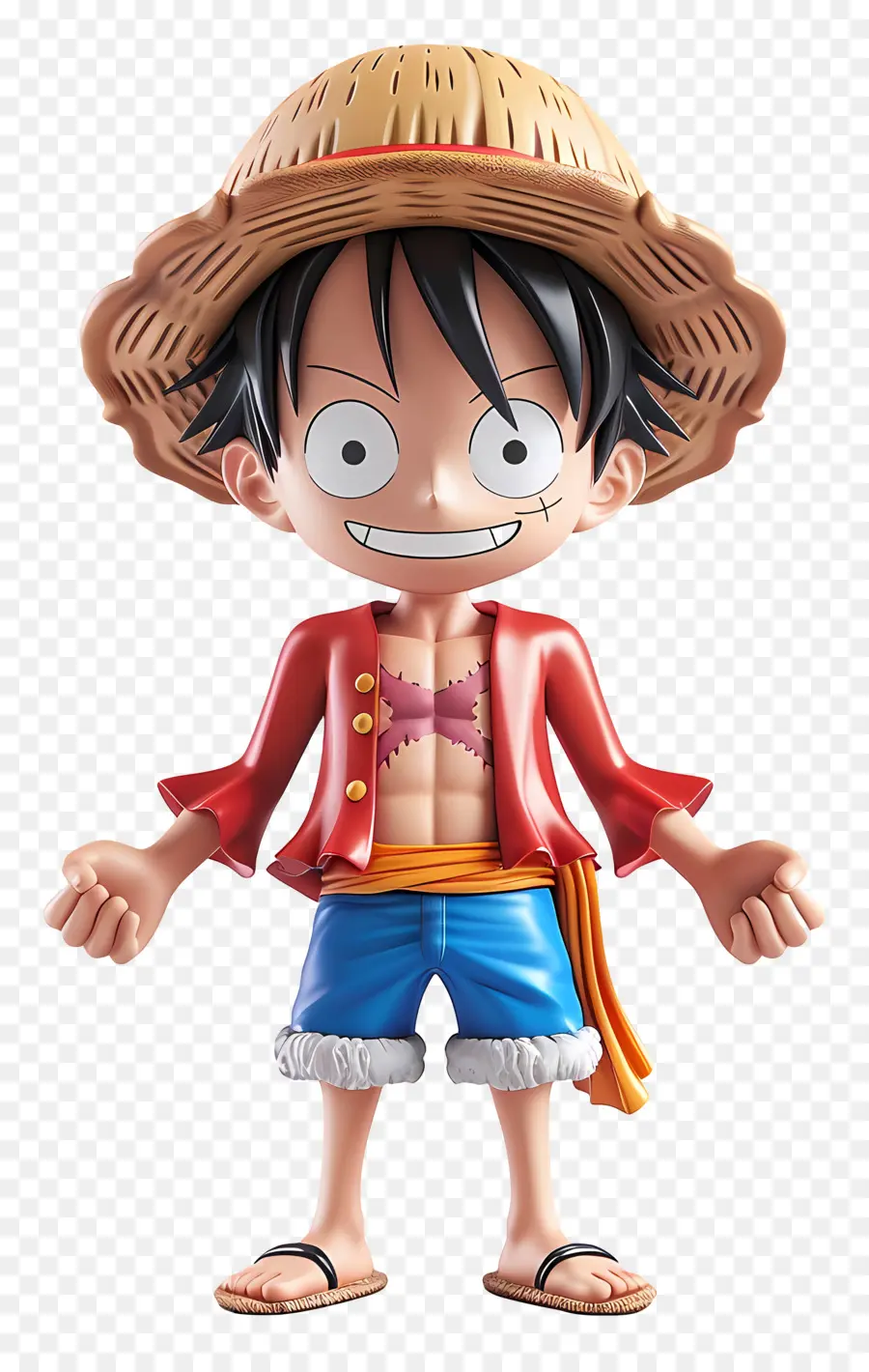 Figura De Ação Luffy，Personagem De Desenho Animado PNG