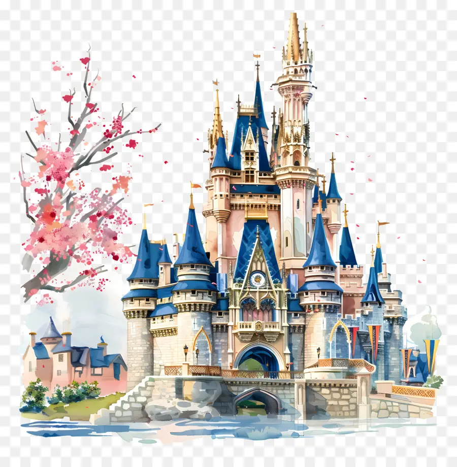 A Disney Castle，Castelo PNG