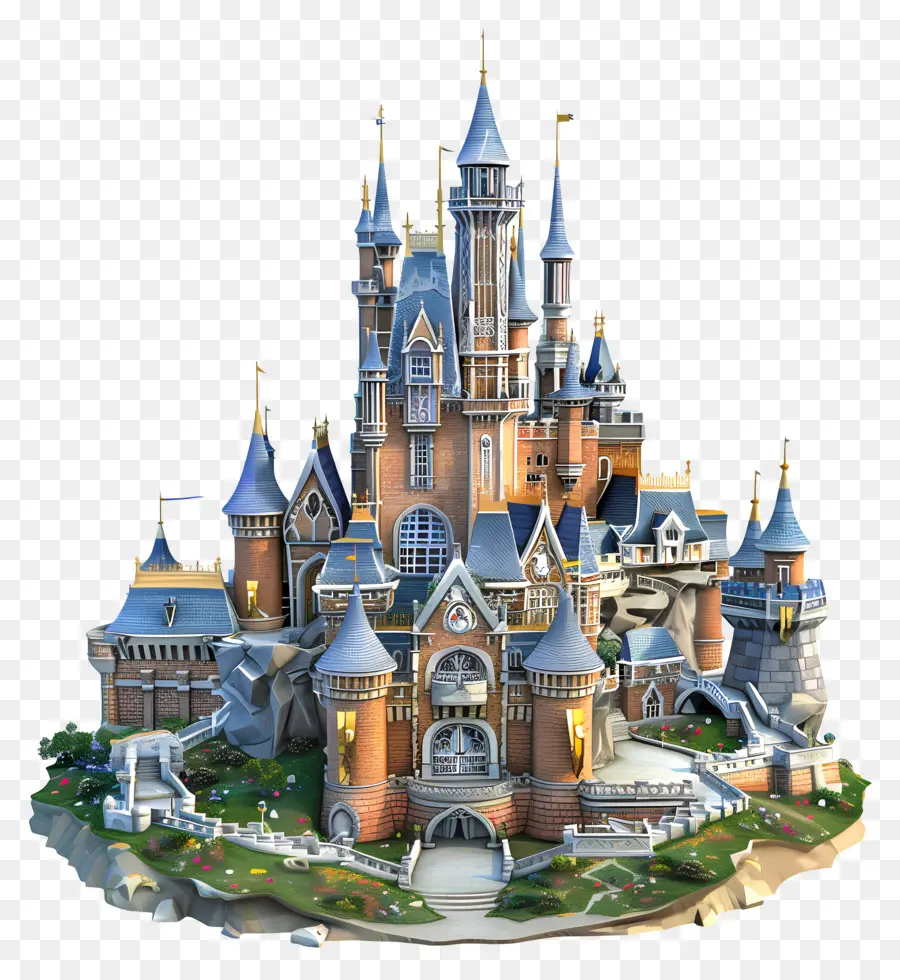 A Disney Castle，Castelo PNG