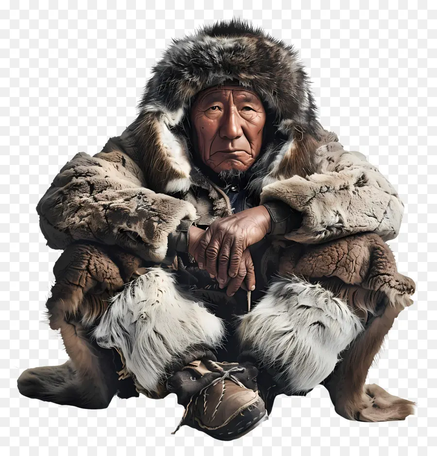 Homem Inuit，Homem PNG