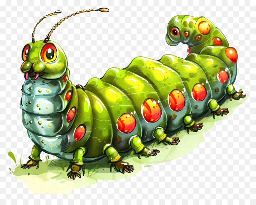 Caterpillar，Inseto PNG