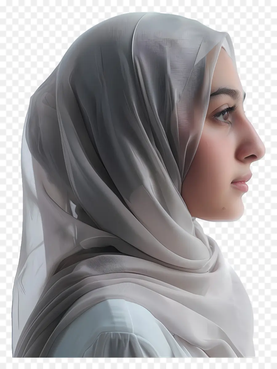 Hijab Pastéis，Hijab PNG