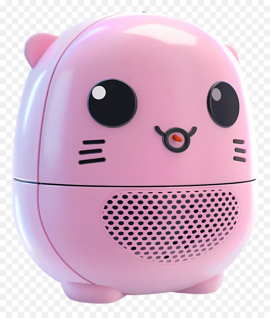 O Orador De Bluetooth，Brinquedo De Gato Rosa PNG