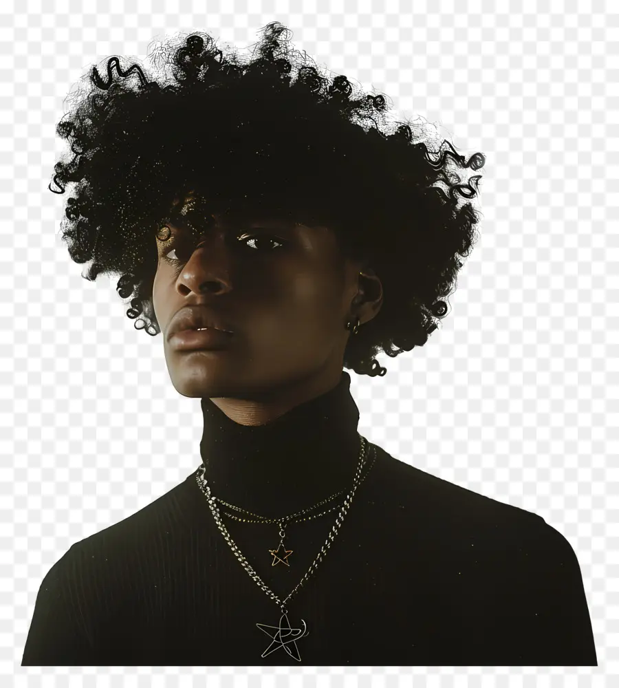 Black Man，Young Man PNG