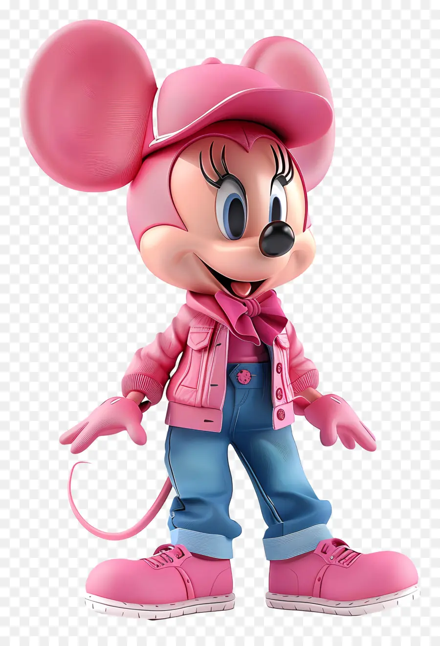 Rato Minnie Rosa，Personagem De Rato PNG