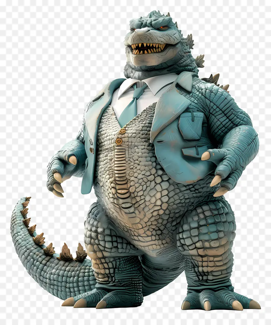 Figura De Ação De Godzilla，Businessman PNG