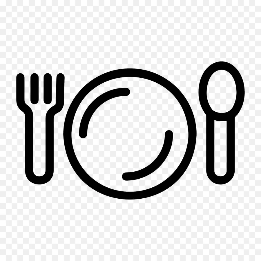 Alimentos Logotipo，Black Background PNG