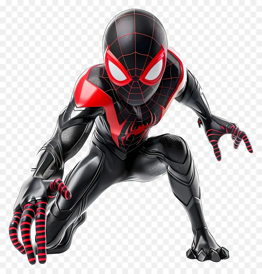 Miles Morales Action Figura，Homem Aranha Figura De Ação PNG