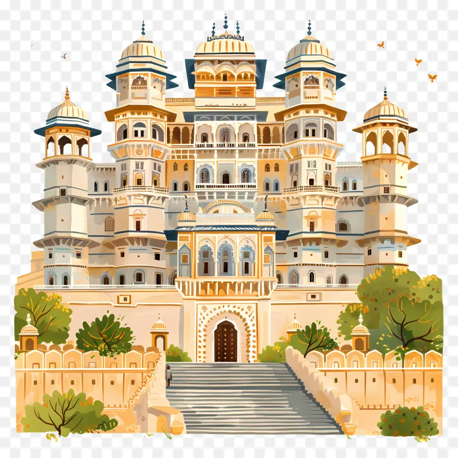 Palácio De Udaipur，Palácio PNG