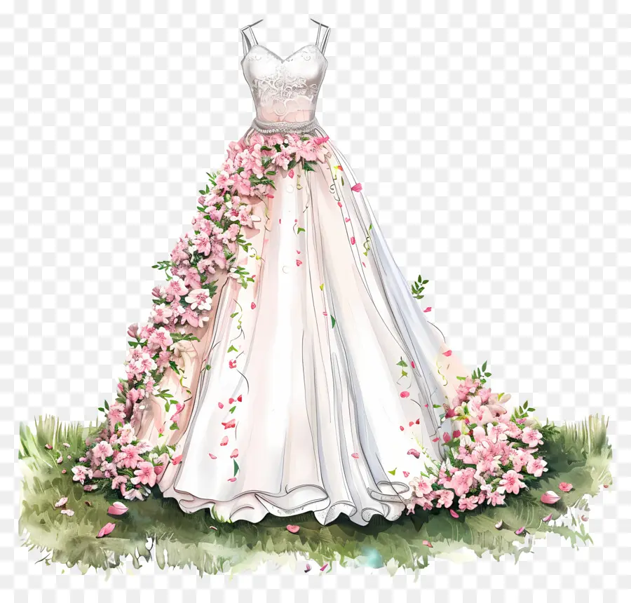 Vestido De Noiva De Aline，Vestido De Noiva PNG