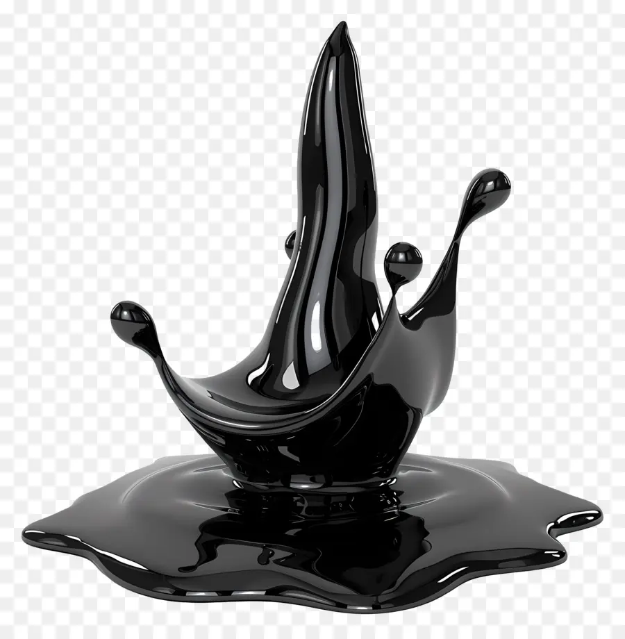 óleo Negro，Derramamento De óleo PNG