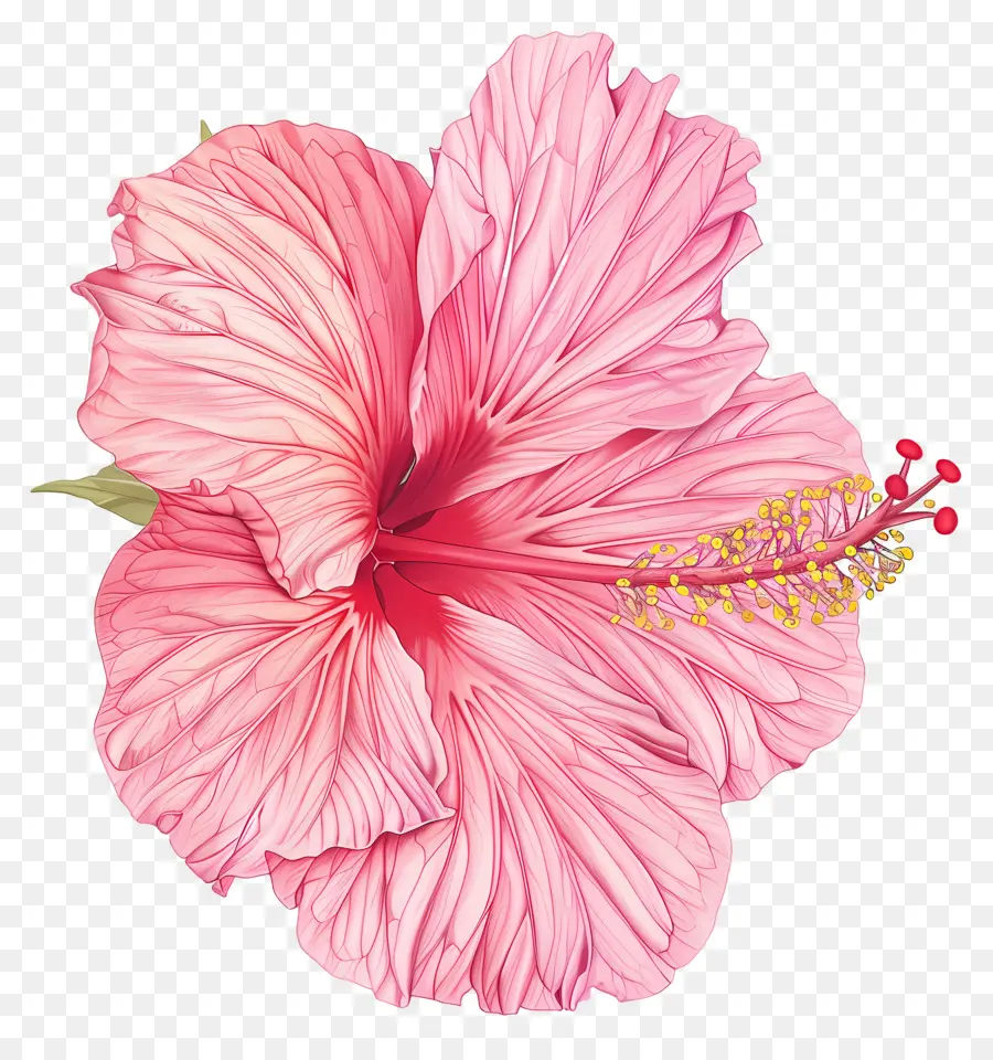 Hibiscus Rosa，Flor De Hibisco PNG