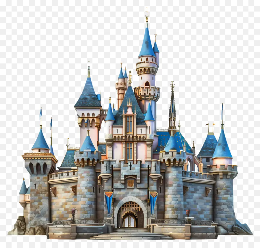 A Disney Castle，Pedra Do Castelo PNG