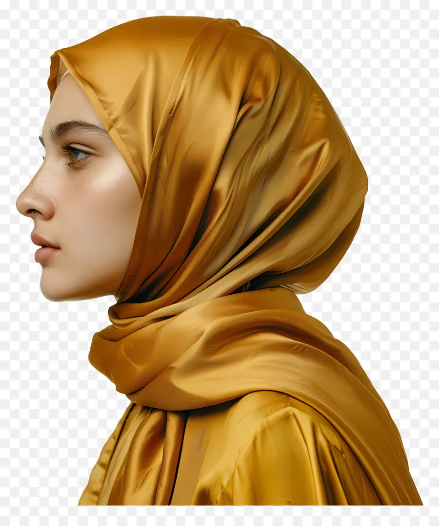 Hijab Dourado，Mulher PNG