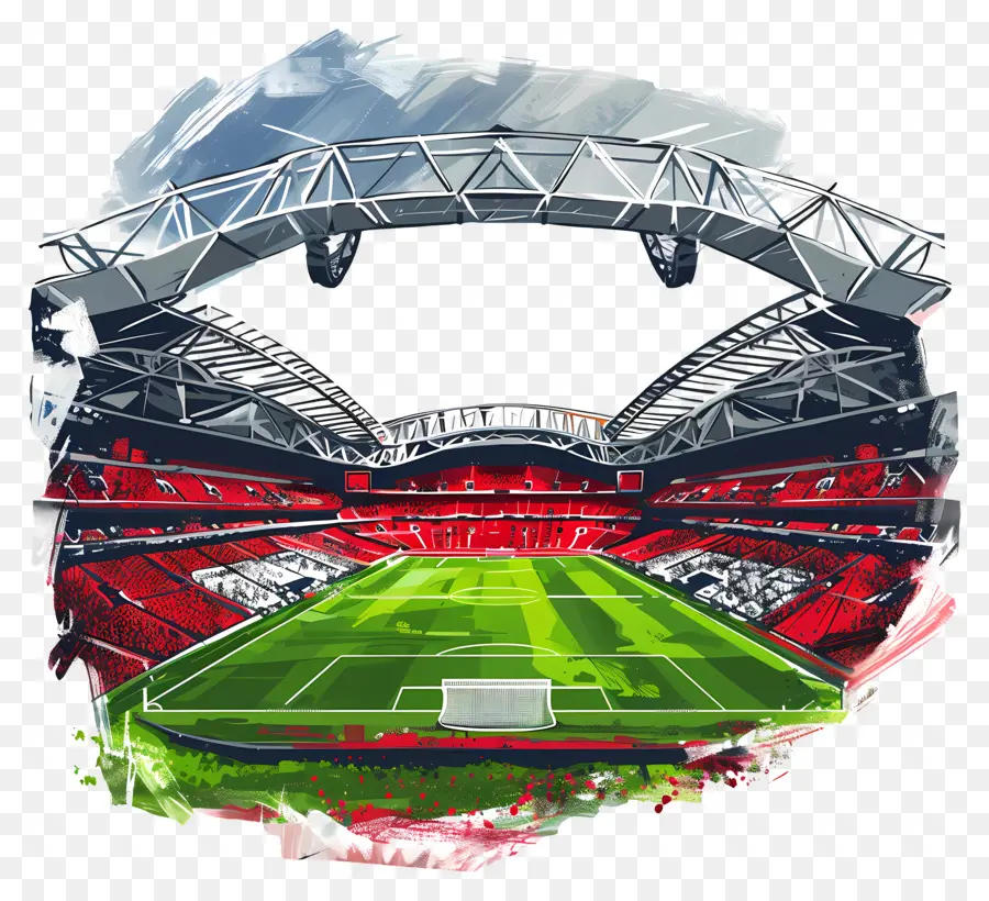 O Estádio De Wembley，Estádio De Futebol PNG