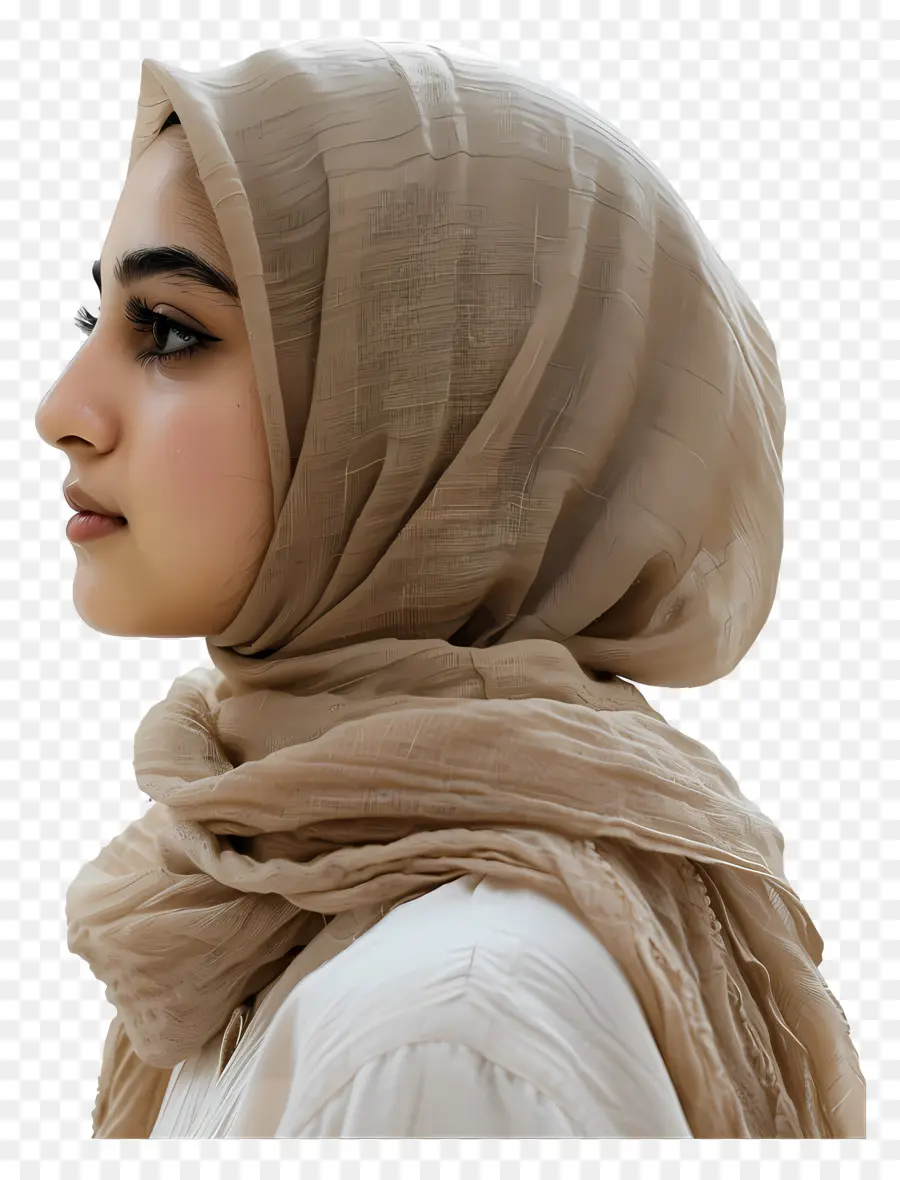Tons Neutros Hijab，Hijab PNG