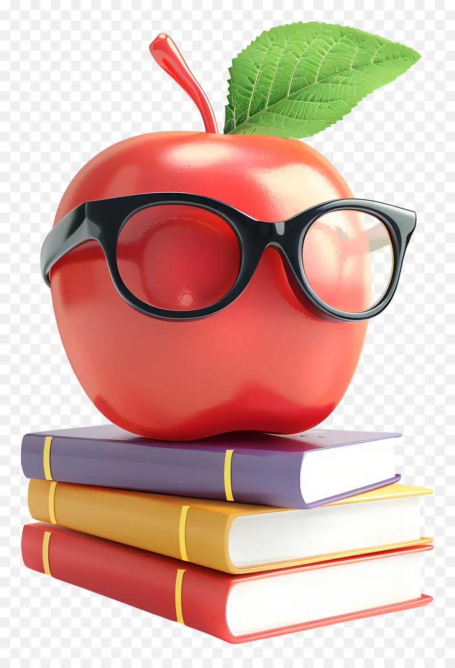 Dia De Apreciação Do Professor，A Red Apple PNG