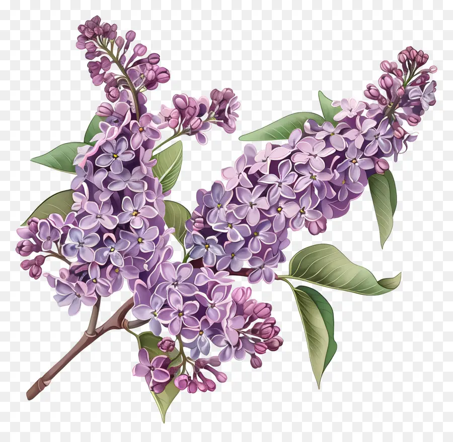 Syringa Vulgaris，Lilacs PNG