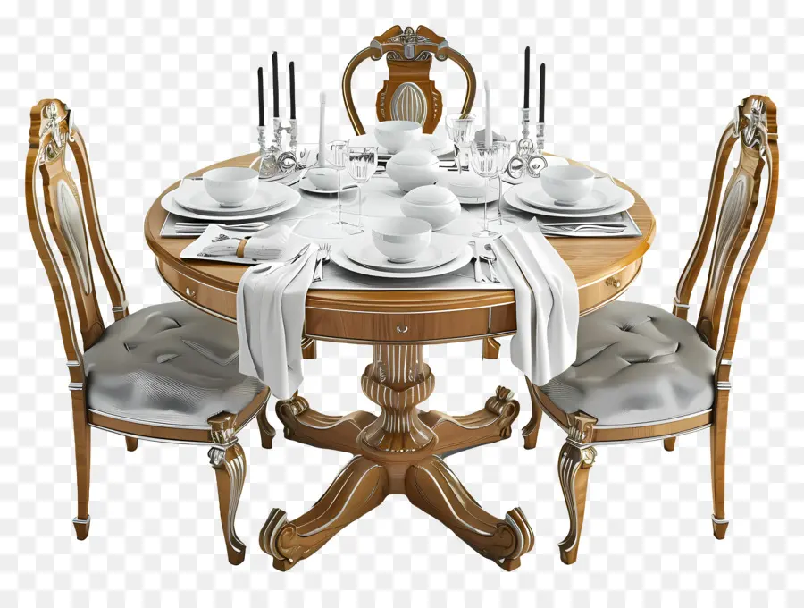 Mesa De Jantar，Conjunto De Mesa De Jantar PNG