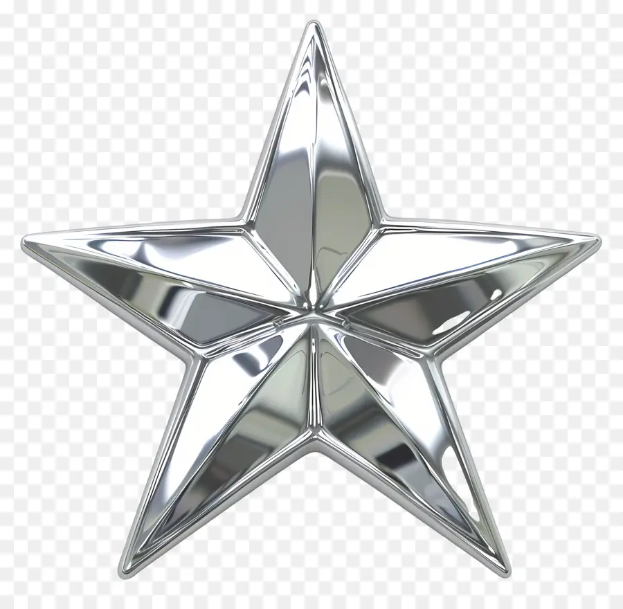 Estrela De Prata，Chrome PNG