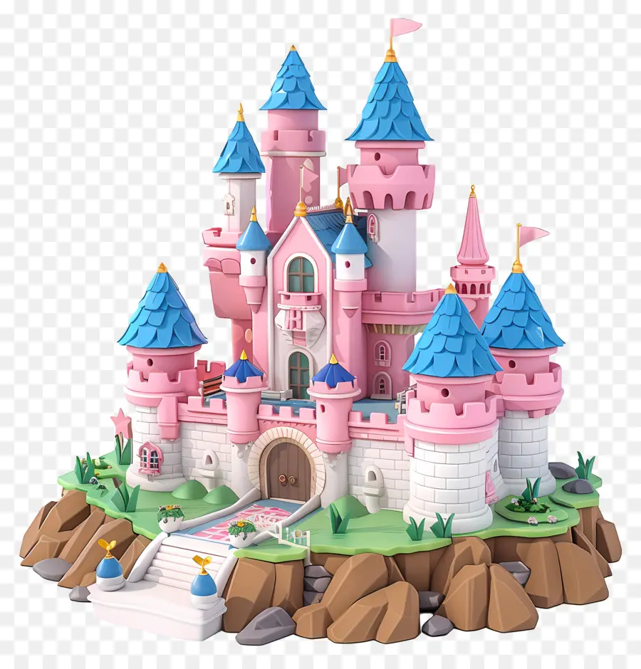 A Princesa Do Castelo，A Disney Castle PNG