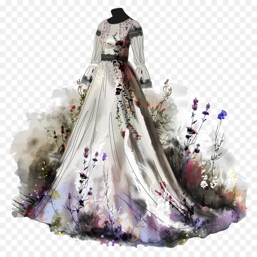 Vestido De Noiva Boêmio，Vestido De Noiva PNG