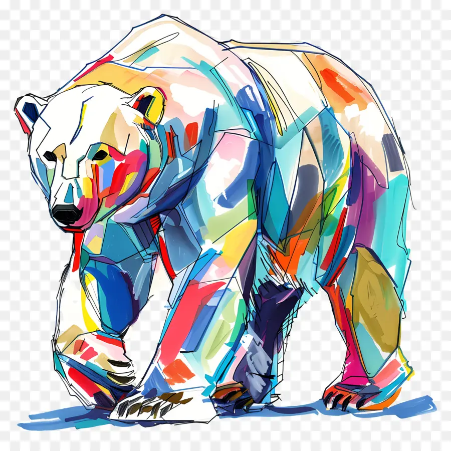 Urso Polar，Urso Branco PNG