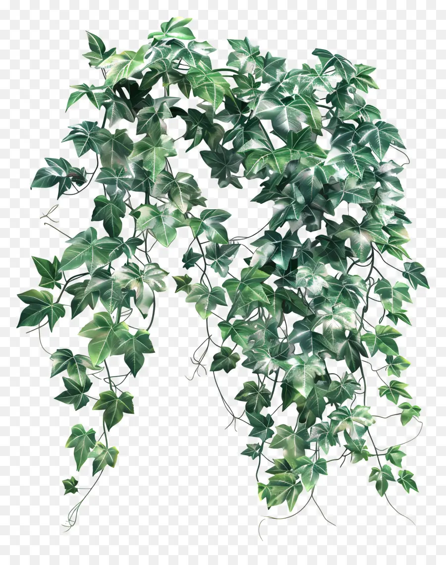 Ivy Da Parede，Folhas Verdes PNG