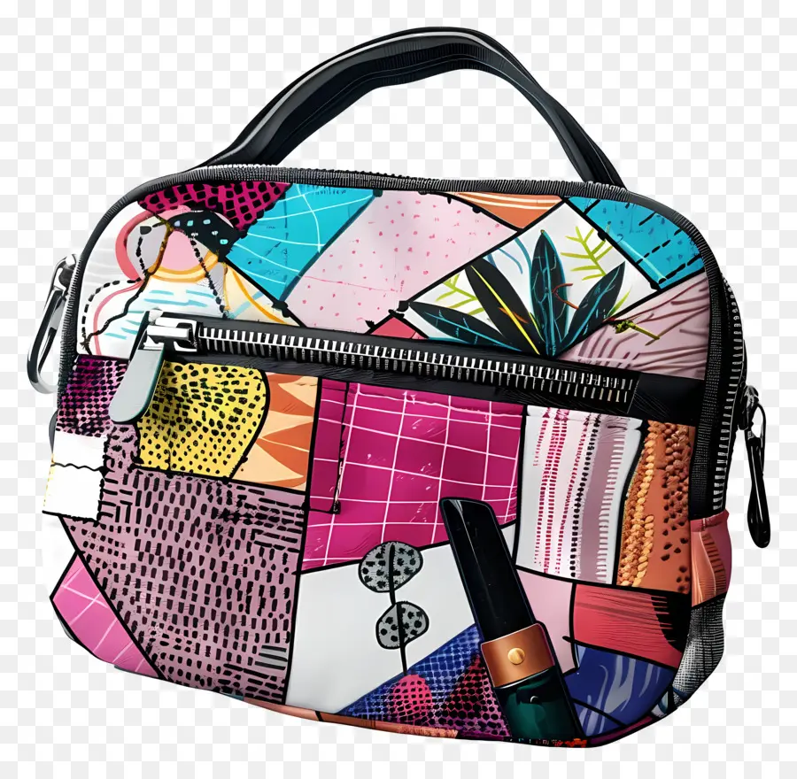 Bolsa De Maquiagem，Bolsa Colorida PNG