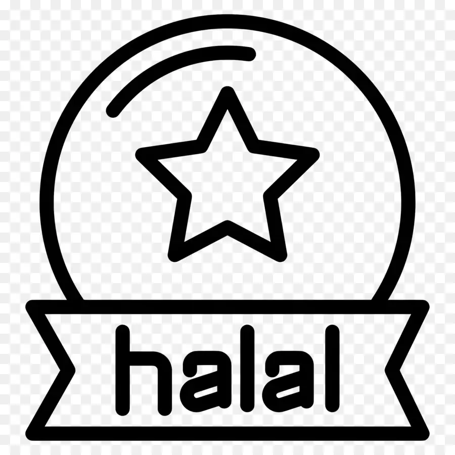 Halal Logotipo，Traje De Negócios PNG