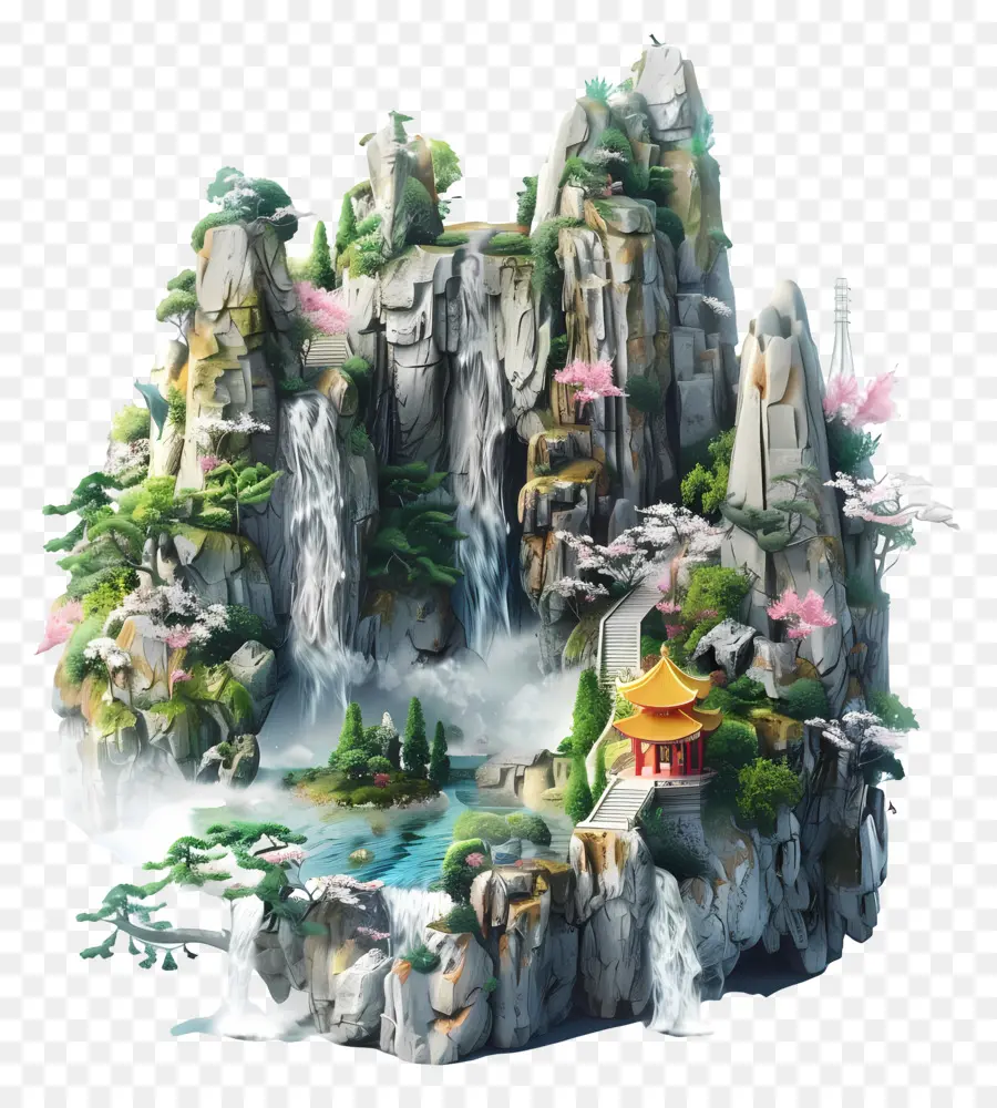 China，Natureza PNG